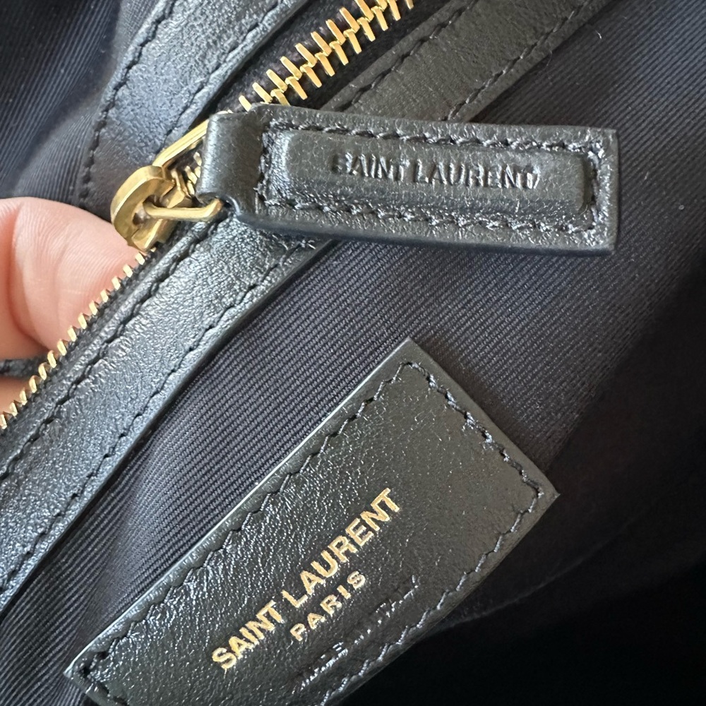 *SOLD* YSL Quilted Travel Duffle - Picture 10 of 12